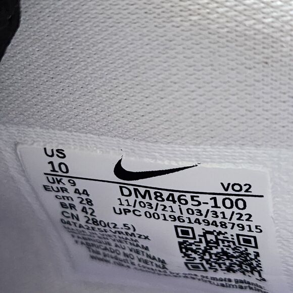 Nike AMBUSH x Air Adjust Force Summit White Brand New Sz 10 - Picture 8 of 10